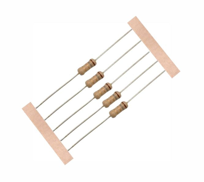 Resistor 1 W Round C/F 5% 0 E15 Cf100 0 E15 J T/B