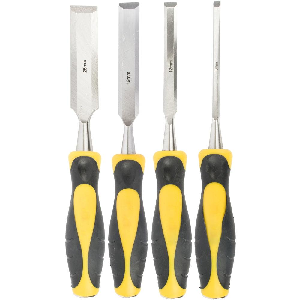 Chisel Set Wood 4 Piece In Blister - Livestainable.co.za