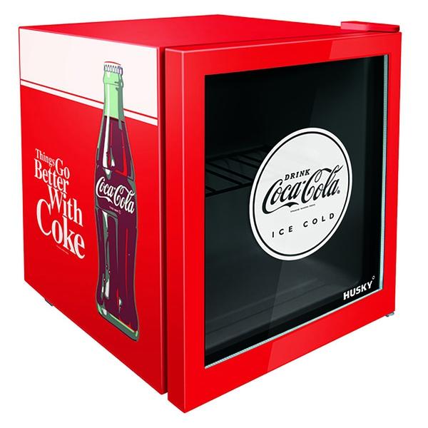 46L COUNTER-TOP BEVERAGE COOLER W/ GLASS DOOR - COCA COLA - RED - Alva Lifestyle Retail
