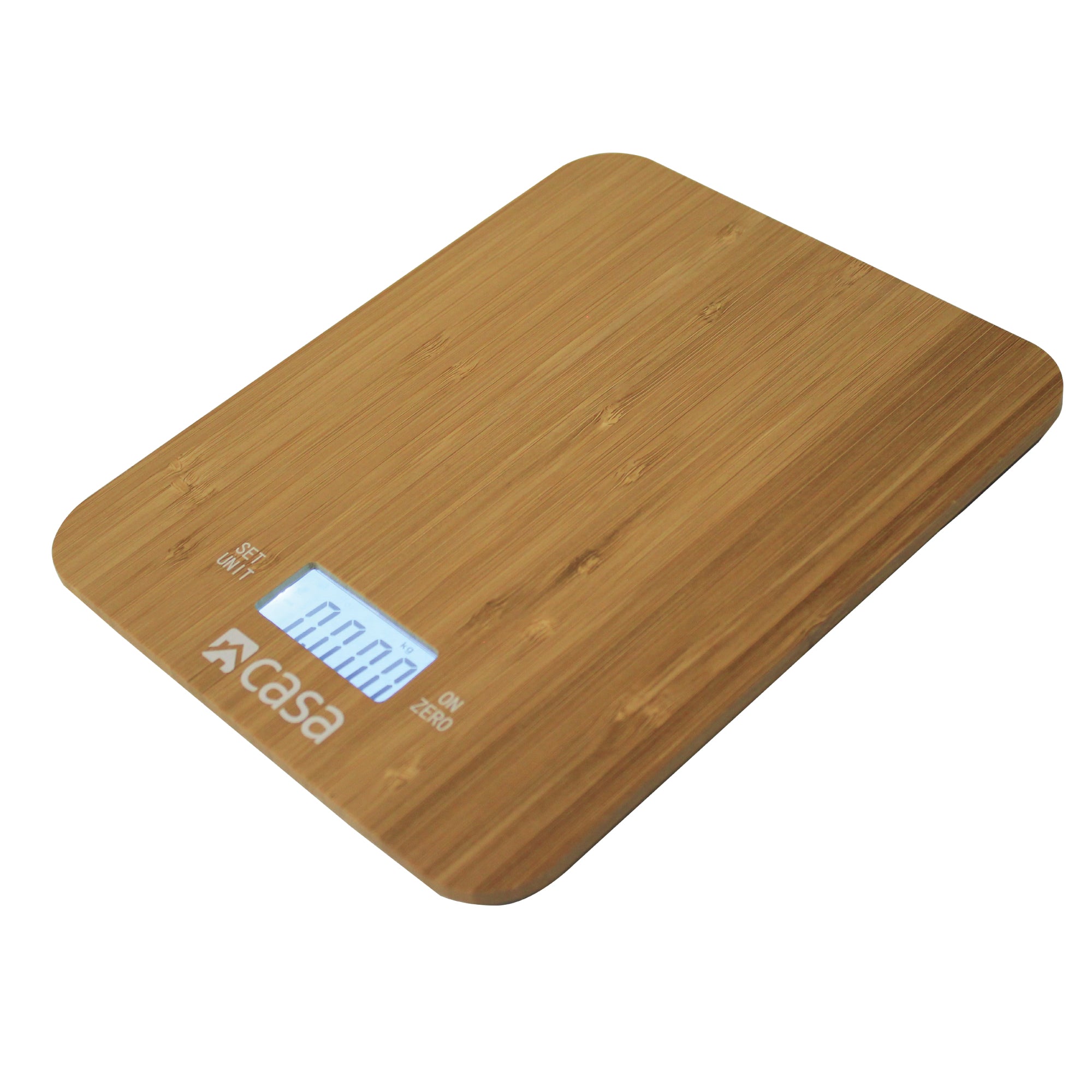 Kitchen Digital Scale Bamboo Clock & Timer