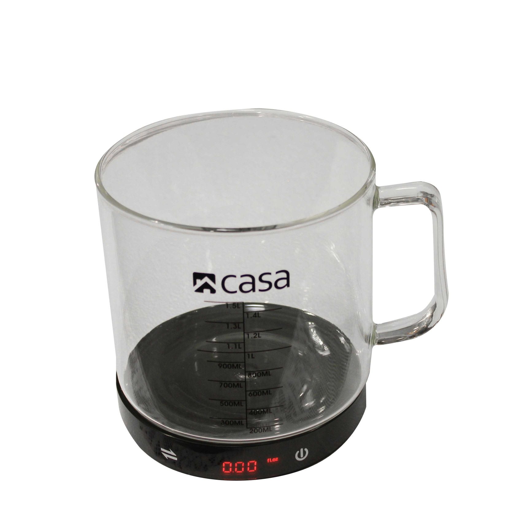 Kitchen Digital Scale With Glass Measuring Jug