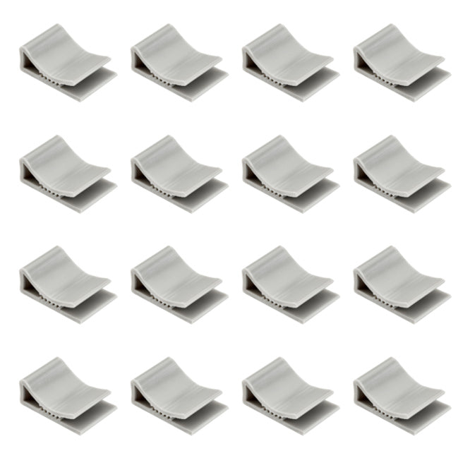 Flat Ribbon Cable Clip / Clamp Holder Adhesive 25mm 100 P/B Sg5719 C