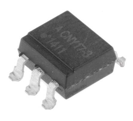 Smd Optocoupler Dc Transistor 6 Pin Soic Cny17 3 300 E