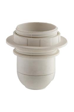 Lampholder E27 Half Thread & 10mm Cap & Ring - Livestainable.co.za