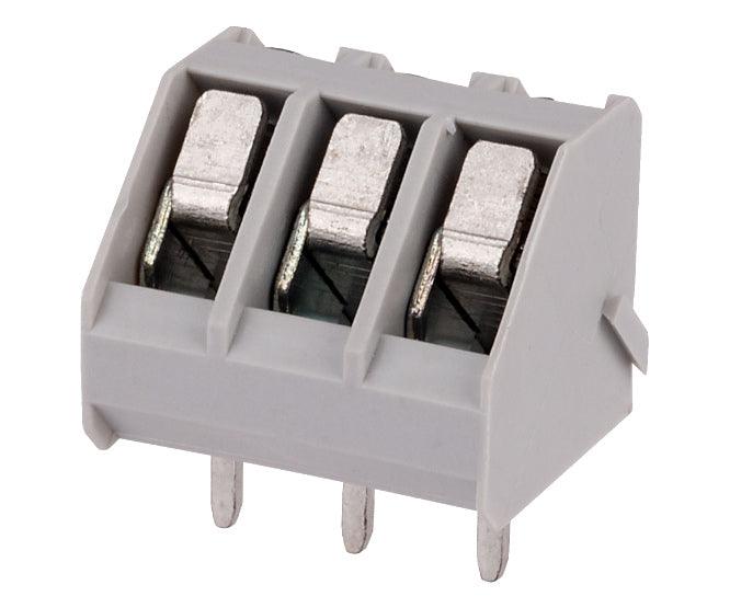 Terminal Block 3 W P=5.00 45 D Grey Pcb Cob5 3 *A* - Livestainable.co.za