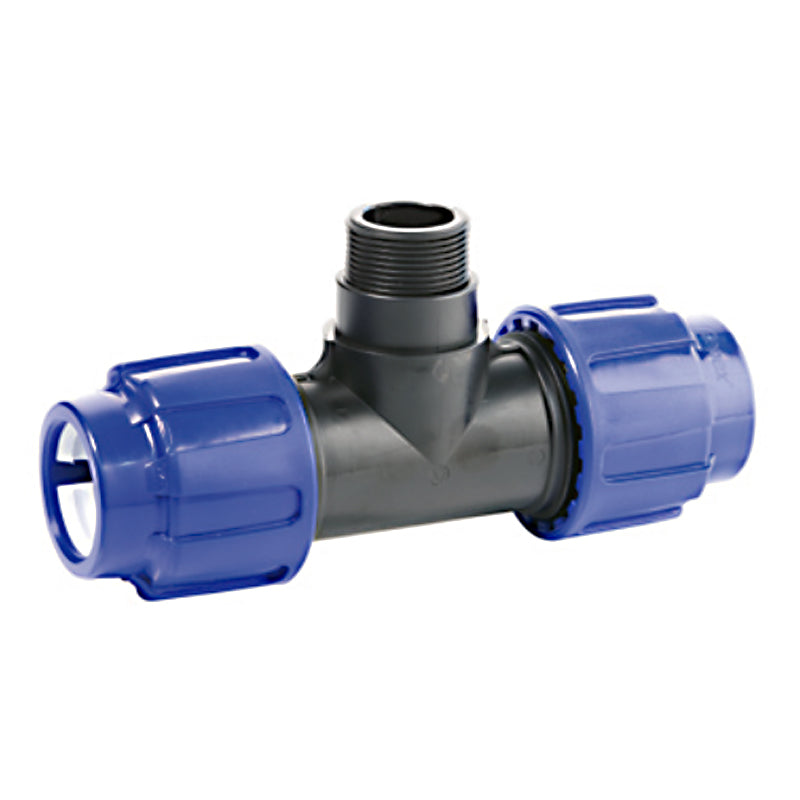 Cepex Compression Tee Male 20 X1/2i