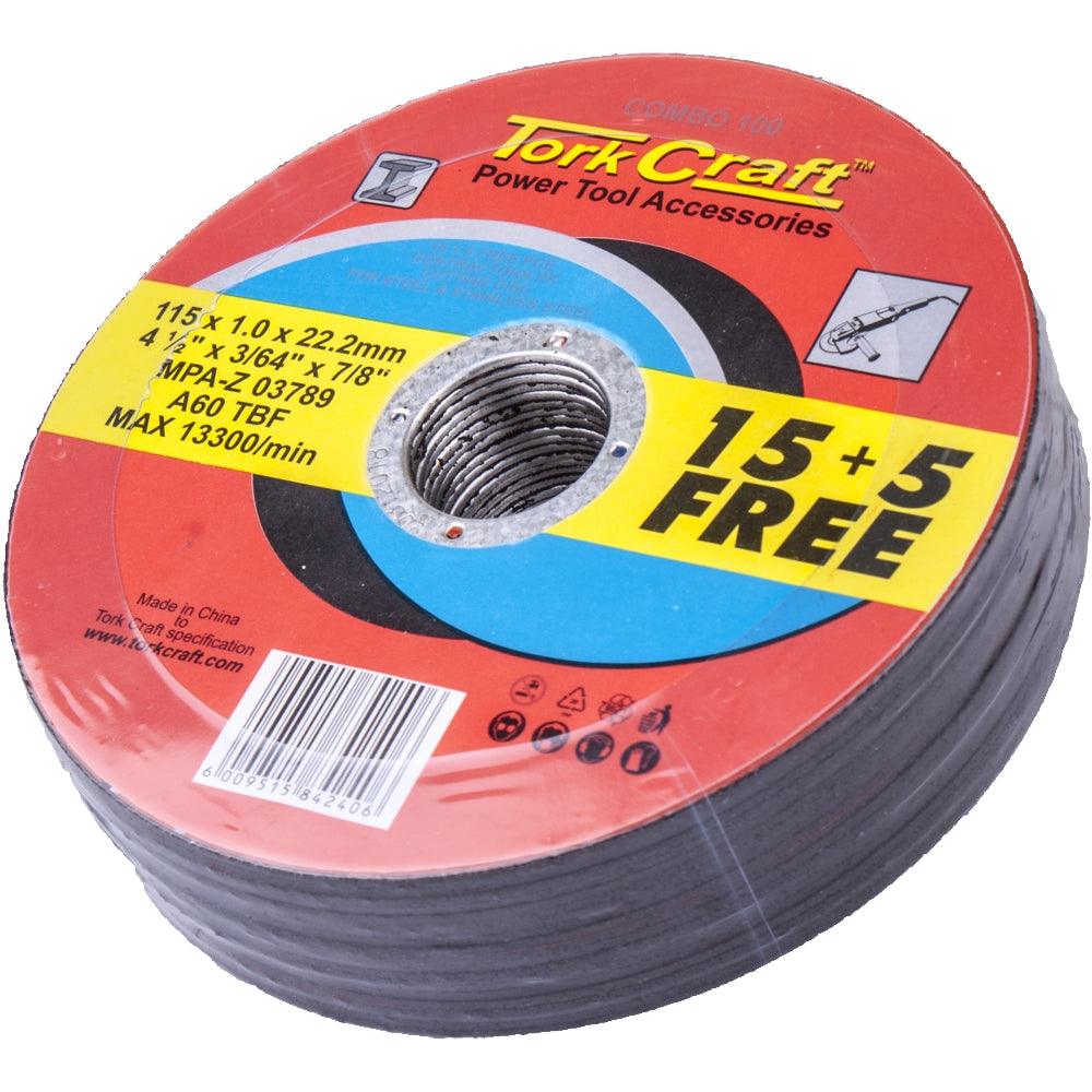 15+ 5 Free Cutting Disc Steel 115 X 1.0 X 22.2 Mm - Livestainable.co.za