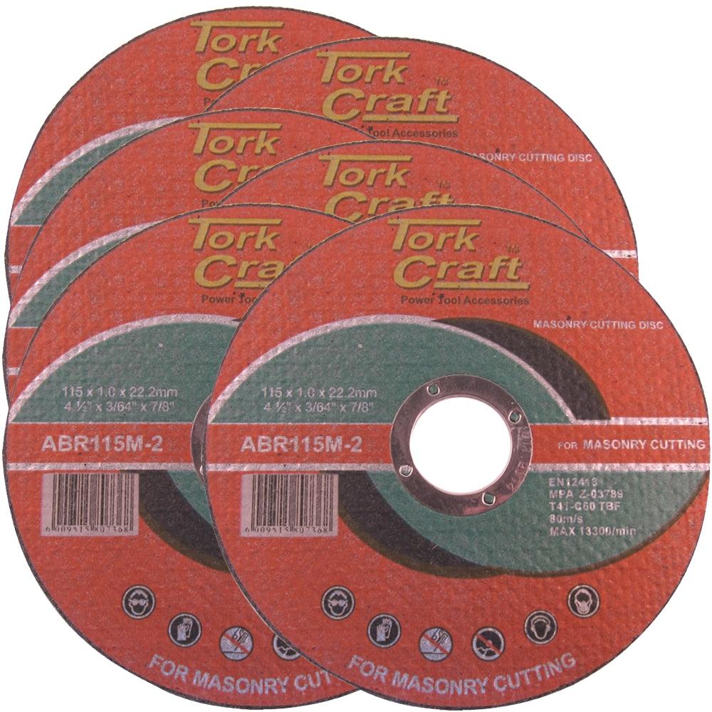 5 + 1 Free Cutting Disc For Masonry 115 X 1.0 X 22.2 Mm - Livestainable.co.za