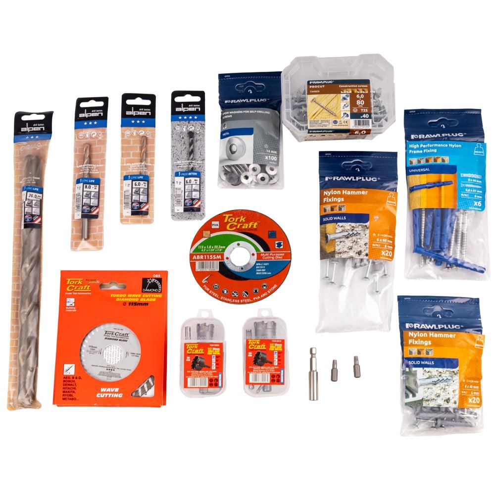 Installation Kit 16 Pc For Solar Panels - Livestainable.co.za