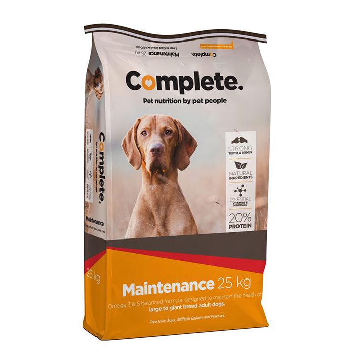 Complete Maintenance 25kg (Large – Giant Breed Adult Dogs)