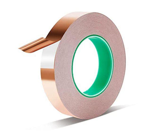 20mm Adhesive Copper Foil Tape Roll=25 M Cp17 001227 Gz - Livestainable.co.za