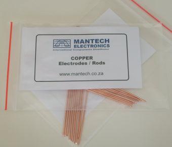 Copper Rod 1.25x100mm 10 P/Bag Copper Rods 1.25x100 Mm - Livestainable.co.za