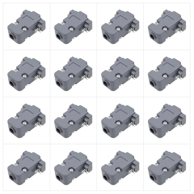 D Sub 9 W Grey Cover Standard Type 100/Bag Ul1400.09 B S