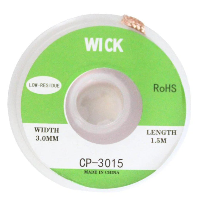 Solder Wick Tape 3.0mm 1.5m Roll Cp 3015