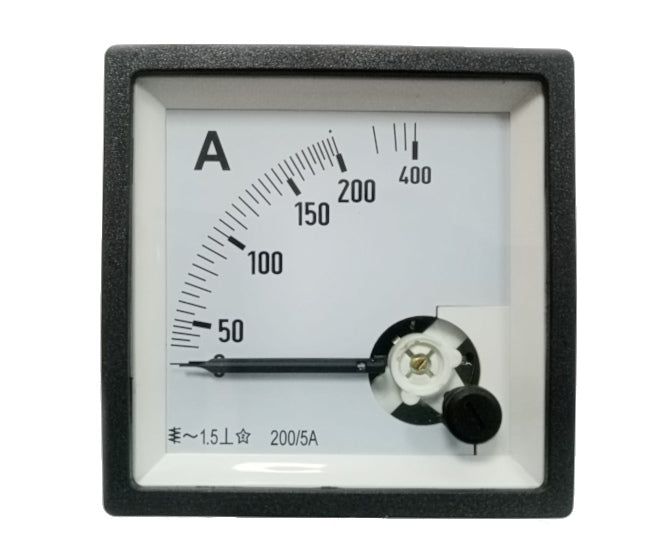 Ammeter 72mm 0 200 A Direct Cp 72 Ac 200/5 A