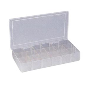 Plastic Assortment Case 18 Bins 233x117x40mm 220610 - Livestainable.co.za