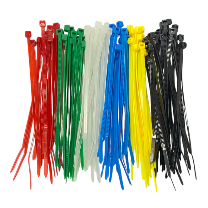 Cable Tie 2.5x100mm Multi Color Bags Of 100 Pcs Ct 2.5x100 Multi
