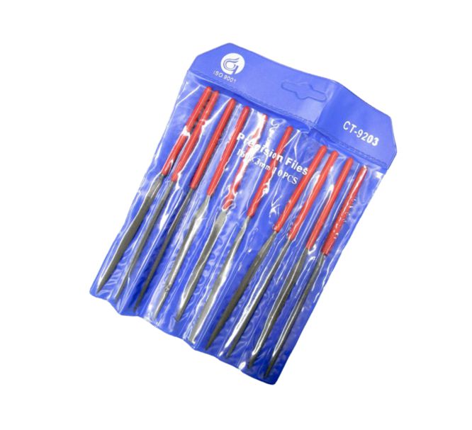 10 Pcs File Set In A Pouch Ct 9203