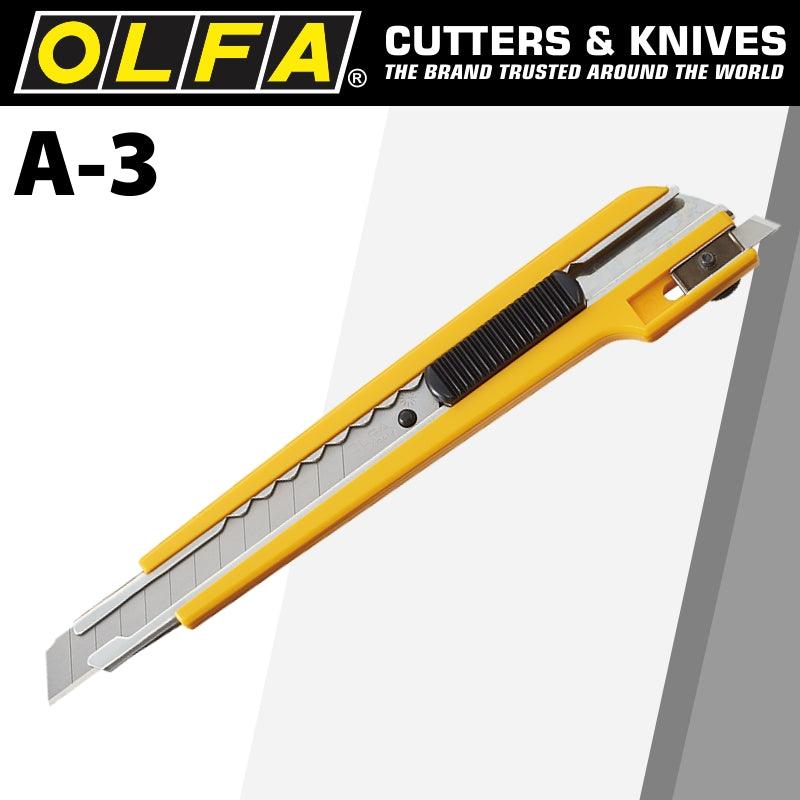 Olfa Two Way Cutter Graphic Knife C/W Multiple Blade Reapp. System - Livestainable.co.za