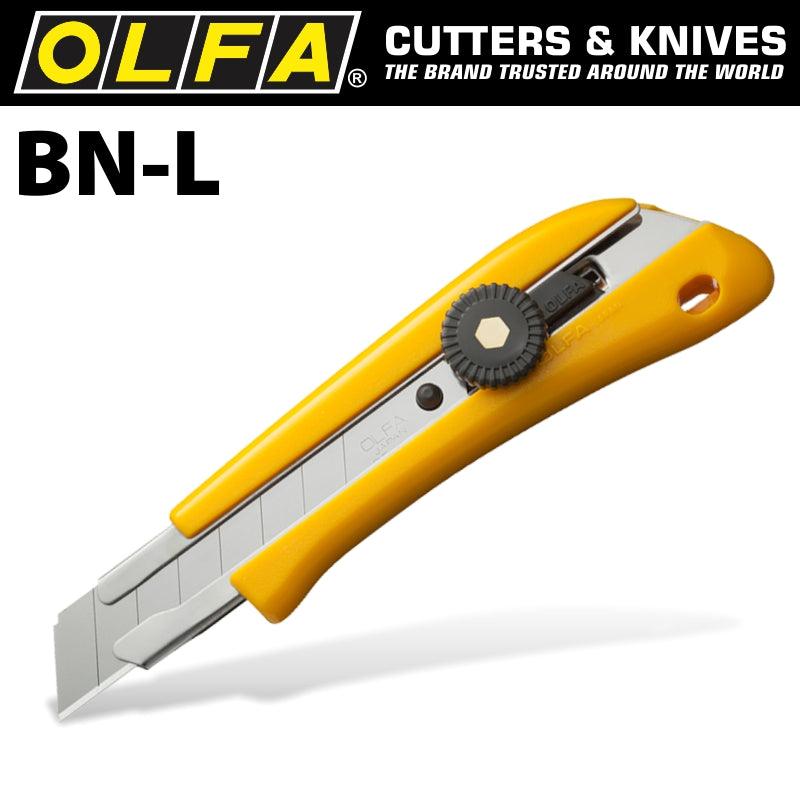 Olfa Cutter Model Bn L Screw Lock Snap Off Knife 18 Mm - Livestainable.co.za