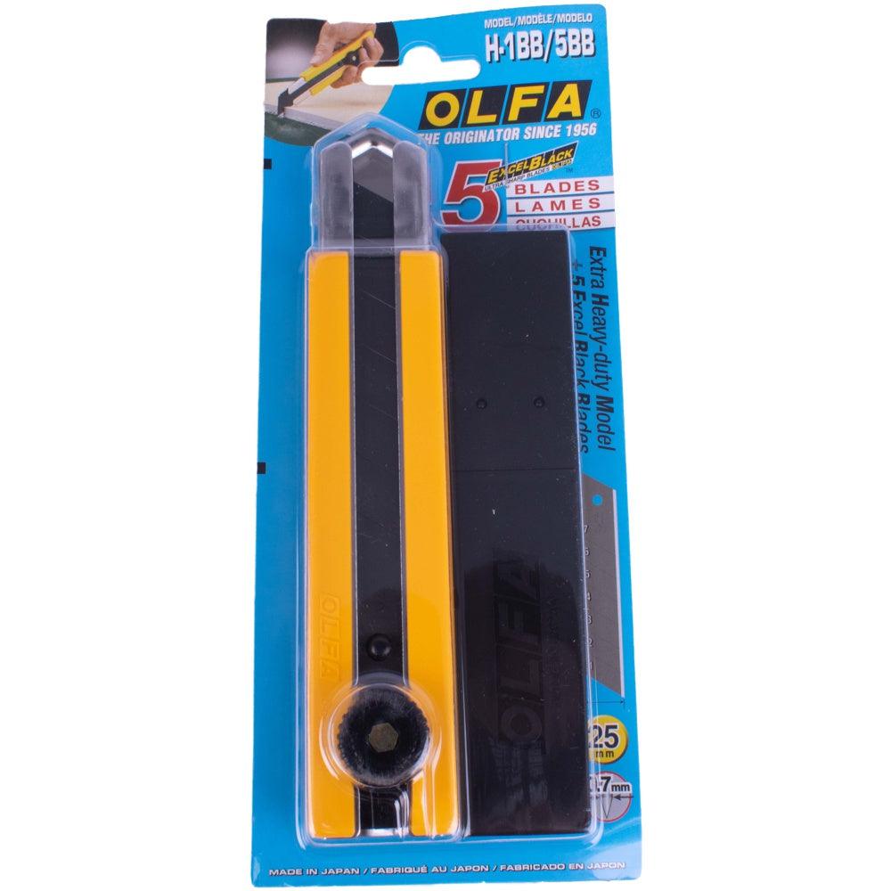 Olfa Cutter Model H 1 Bb 5 Bb Extra Heavy Duty Snap Off Knife Cutter 2 - Livestainable.co.za