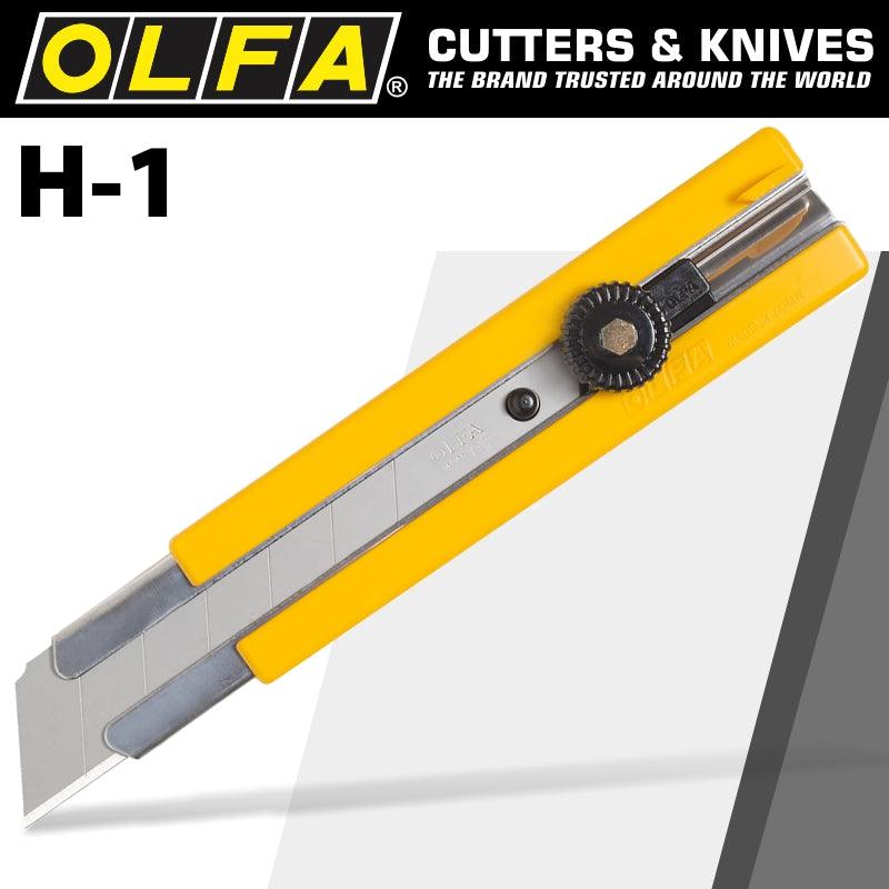 Olfa Cutter Model H 1 Extra Heavy Duty Snap Off Knife Cutter 25 Mm - Livestainable.co.za