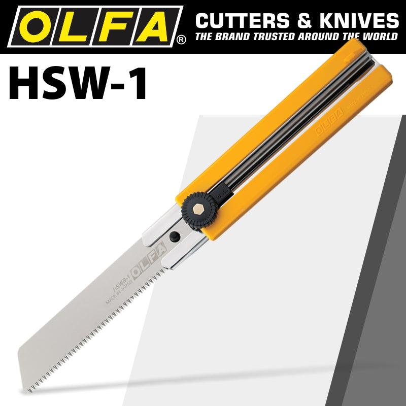 Olfa Retractable Saw Knife With Hswb 1 Blade - Livestainable.co.za