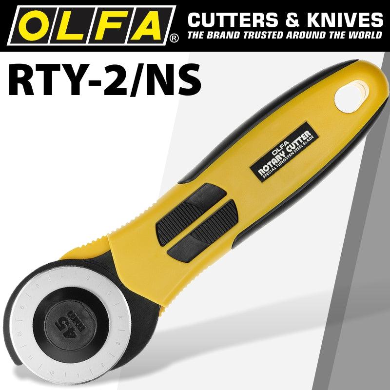 Olfa Rotary Cutter 45 Mm Blade C/W Safety Slide - Livestainable.co.za