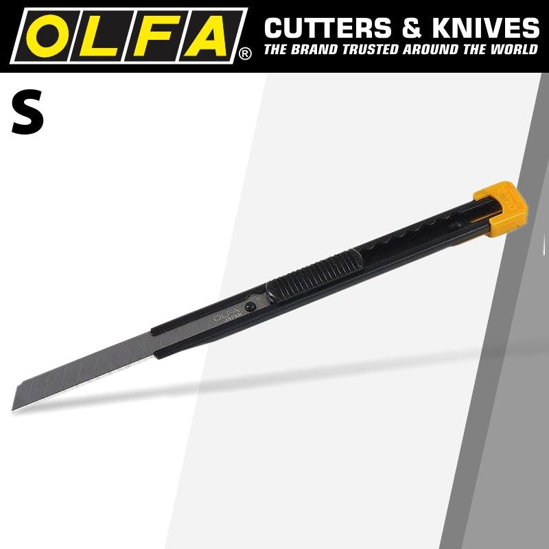 Olfa Model 'S' Compact Cutter Snap Off Knife All Steel Body - Livestainable.co.za