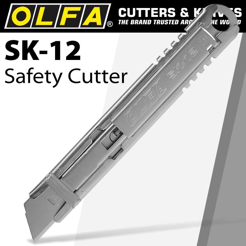 Olfa Stainless Steel Safety Knife - Livestainable.co.za