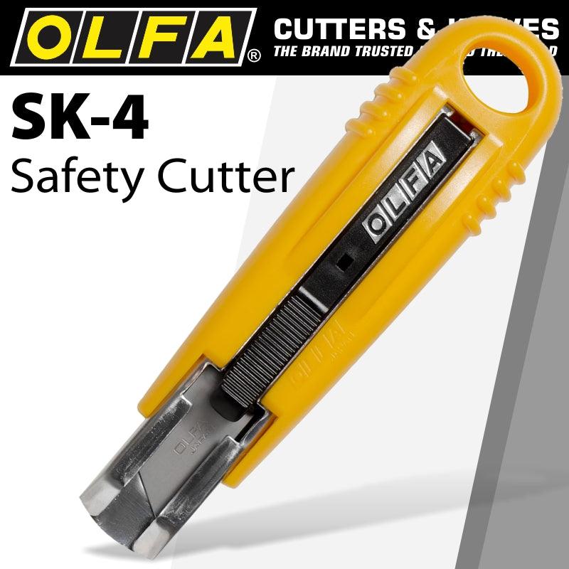 Olfa Carton Knife Sk4 Safety& Free Skb 2 And 1 Rskb 2 Blades - Livestainable.co.za