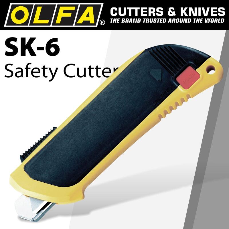 Olfa Safety Knife Auto Retract 17.5 Mm Auto Gaurd System - Livestainable.co.za