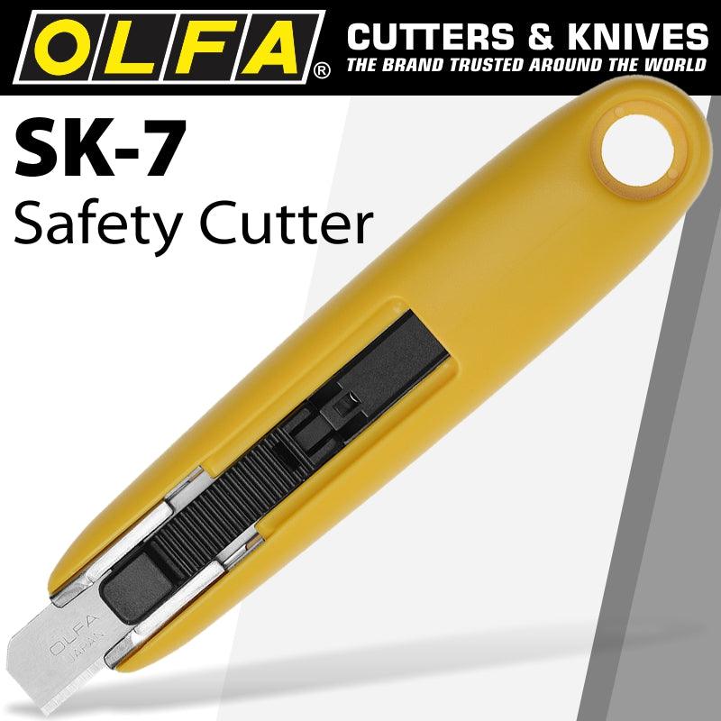 Olfa Safety Cutter W/12.5 Mm Blade Box Opener Cutter - Livestainable.co.za