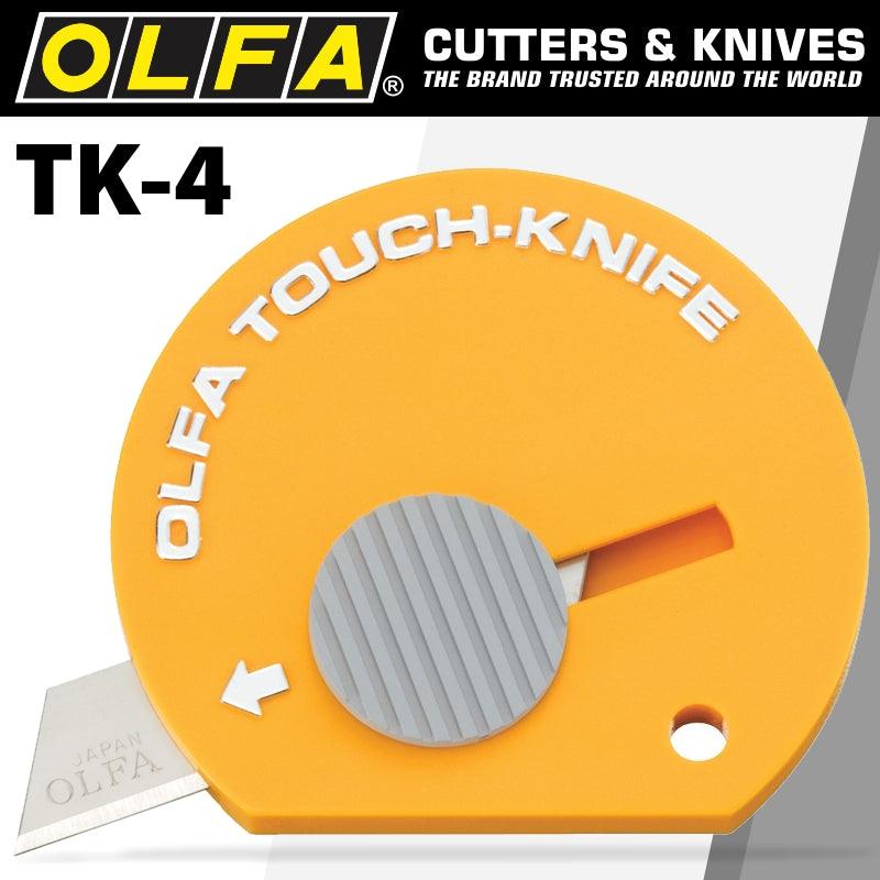 Olfa Touch Knife 32 Per Pack On Hang Up Display Card - Livestainable.co.za