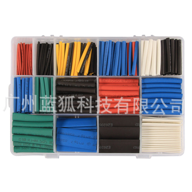 Colour Heatshrink Assortment 670pcs Cz0000016