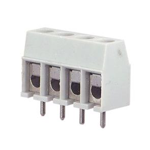 Pcb Terminal Block 4 W Czz5 4 Grey *D* - Livestainable.co.za