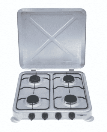 TOTAI 4 BURNER TABLETOP GAS STOVE WITH LID - Livestainable.co.za