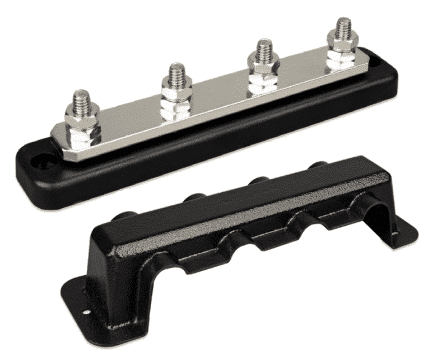 Victron Busbar 250A 4P +Cover - Livestainable.co.za