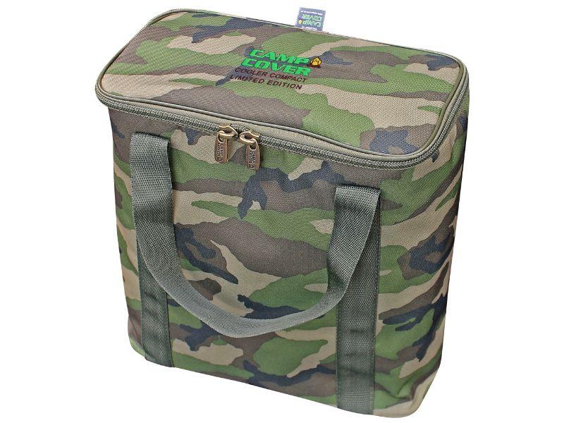 Camp Cover Cooler Compact Polyester 24 Can Camo - Livestainable.co.za