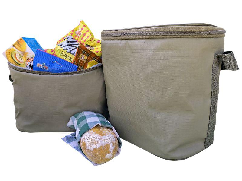 Camp Cover Cooler Six Pack Ripstop Standard Khaki - Livestainable.co.za