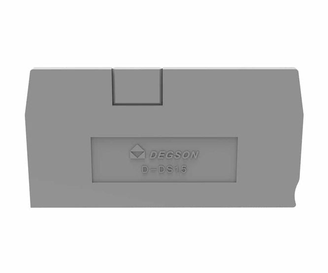 Terminal Block D/R Grey End Cover 1.5 Mm D Ds1.5 01 P 11 00 A(h)