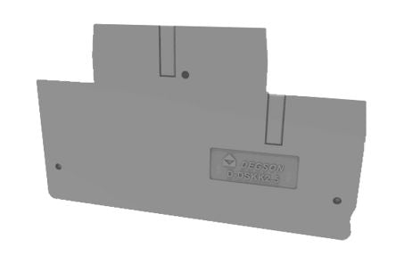 Terminal Block Cover Grey 1 P D Dskk2.5 01 P 11 00 A(h)