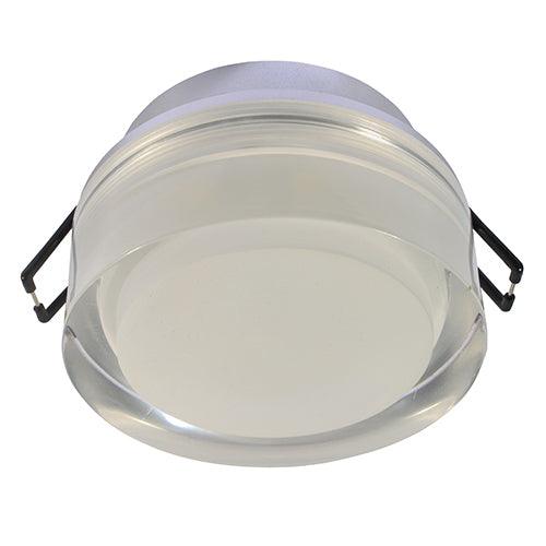 Bathroom Cielo Round Downlight 90mm Dia Alum. - Livestainable.co.za