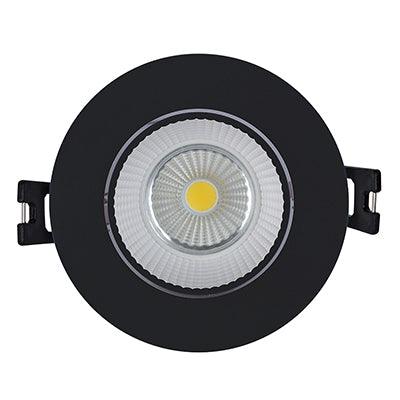 Tilt D/Light Polycarbonate 90mm Dia Black Excl L/Holder - Livestainable.co.za