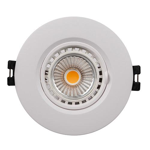 D/Light Straight White Gu10 Led 1x7w - Livestainable.co.za