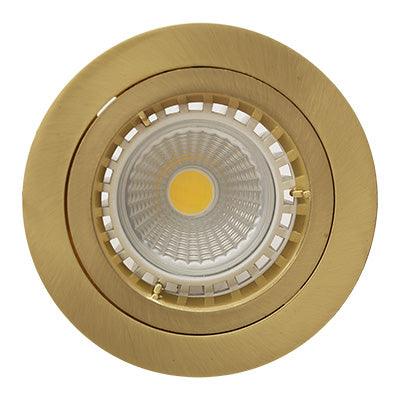 Straight Twist D/Light 80mm Dia Satin Brass - Livestainable.co.za