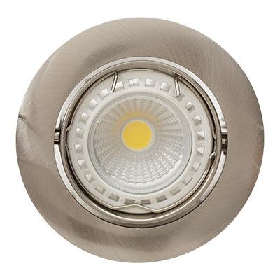 Tilt Curved Rim D/Light 83mm Dia Satin Chrome - Livestainable.co.za