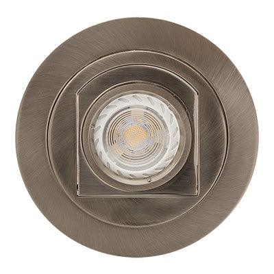 Tilt Swivel D/Light 130mm Dia Satin Chrome - Livestainable.co.za