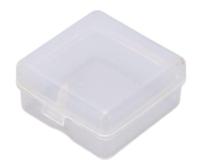 Mini Components Storage Plastic Box Id=35x35x20 Od=38x38x20 Clear D324 - Livestainable.co.za