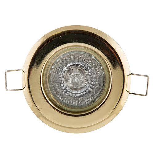 Downlight Gu10 Par16 50 W 220 V P/Brass (Pp) - Livestainable.co.za